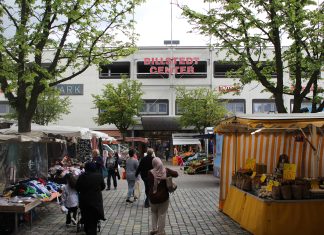 Hamburg-Billstedt: Mehr als ein Problemviertel? Marktplatz vor Billstedt Center