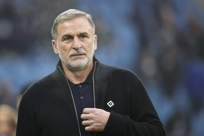 ARCHIV - 20.12.2025, Hamburg: Fu all: Bundesliga, Hamburger SV - Eintracht Frankfurt, 15. Spieltag, Volksparkstadion, Stefan Kuntz, Vorstand Sport der HSV Fußball AG, vor dem Spiel. (zu dpa: «Schock beim HSV: Kuntz hört überraschend auf») Foto: Christian Charisius/dpa +++ dpa-Bildfunk +++