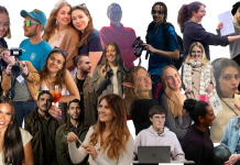 Der neunte DiKo-Jahrgang verabschiedet sich! Eine Collage aus Studierenden.