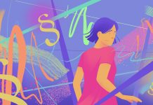 Nach Gesetzesänderung 2020: Warum angehende Psychotherapeuten demonstrieren Illustration einer Frau zwischen Paragrafenzeichen.