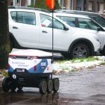 Lieferbot Gehweg Barmbek