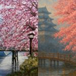 Nikas Bild (links) und das ChatGPT generierte Bild (rechts) gegenübergestellt.