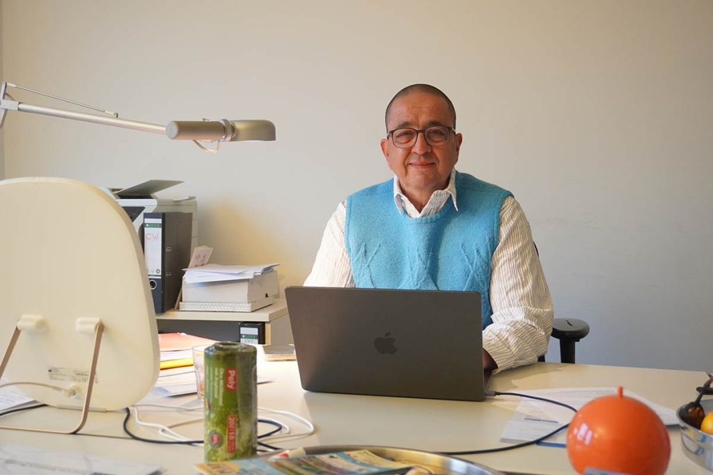 Peter Kabel arbeitet an der von ihm gegründeten Plattform Cogniwerk.ai