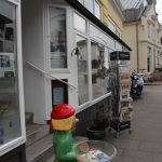 Schaufenster der Buchhandlung Wassermann
