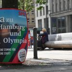 Großes Ungleichgewicht: So viel kosteten die Olympia-Kampagnen Ein Werbeplakat von der SPD zum Olympia-Referendum hängt in der Hamburger Innenstadt. Zu lesen ist: Ja zu Hamburg und Olympia.