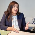 Sexualstrafrecht: Justizministerkonferenz bespricht „Nur-Ja-heißt-Ja“ Hamburgs Justizsenatorin Anna Gallina spricht. Das Sexualstrafrecht ist Thema.