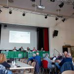 Bei der Mitgliederversammlung des Vereins Pro-Niendorfer-Gehege am 10. Juli. Foto: Mia Wietkamp