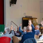 Die Mitglieder entlasten ihren Vorstand. Foto: Patricia Schnoor