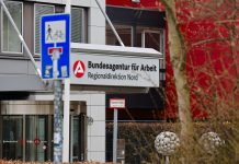 Bürgergeld wird zur Grundsicherung Gebäude der Bundesagentur für Arbeit Nord.