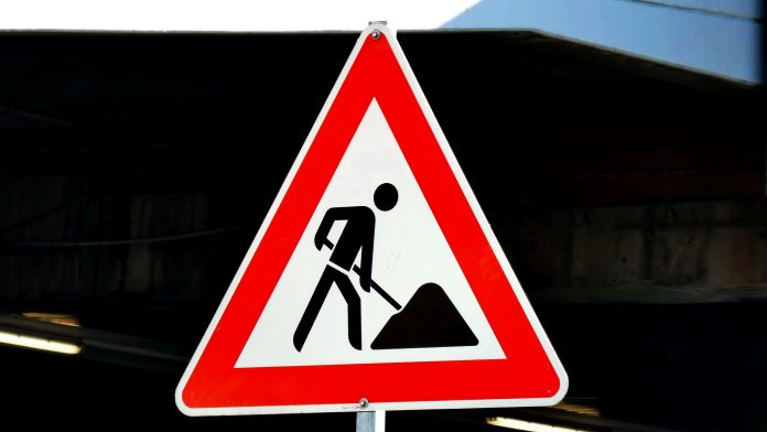 Baustellenschild. Quelle: